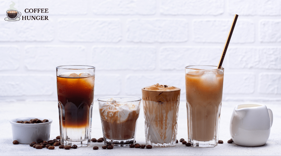 Here are the 5 Types of Coffee Drinks combined