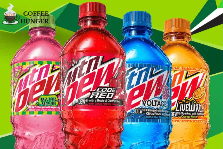 How Much Caffeine in Mountain Dew Few Surprising Facts Coffee Hunger