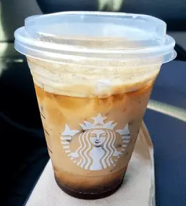 Iced Brown Sugar Oat Milk Shaken Espresso