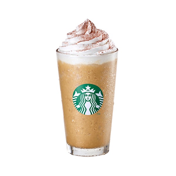 What are the benefits of drinking a toasted white chocolate mocha Frappuccino?
