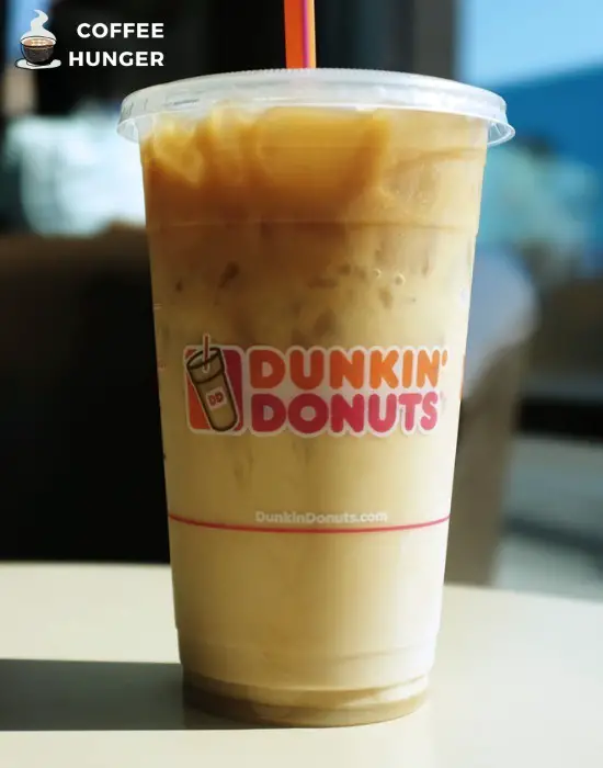 Dunkin Donuts iced coffee nutrition information and health implications