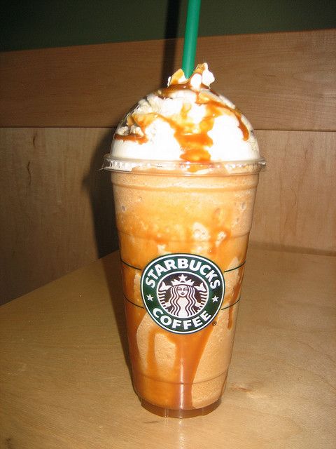 How much is a tall caramel frappuccino at Starbucks?