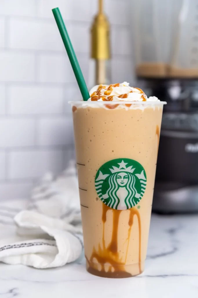 How much does a Starbucks caramel frappuccino cost? 